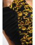 Versace Jeans Couture Rochie cu imprimeu logo si model drapat - Pled.ro