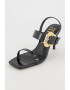 Versace Jeans Couture Sandale cu toc si catarama - Pled.ro