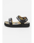 Versace Jeans Couture Sandale cu velcro si model cu inspiratie baroc - Pled.ro