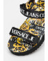 Versace Jeans Couture Sandale cu velcro si model cu inspiratie baroc - Pled.ro