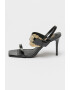 Versace Jeans Couture Sandale slingback de piele ecologica - Pled.ro