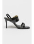 Versace Jeans Couture Sandale slingback de piele ecologica - Pled.ro