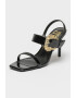 Versace Jeans Couture Sandale slingback de piele ecologica - Pled.ro