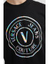 Versace Jeans Couture Tricou cu decolteu la baza gatului si imprimeu logo - Pled.ro