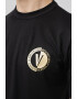 Versace Jeans Couture Tricou de bumbac cu logo pe piept - Pled.ro