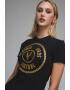 Versace Jeans Couture Tricou din amestec de bumbac cu logo - Pled.ro