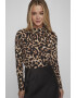 Vila Bluza cu animal print - Pled.ro