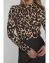 Vila Bluza cu animal print - Pled.ro