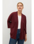 VIOLETA BY MANGO Cardigan cu maneci 3/4 Lucy - Pled.ro