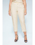 VIOLETA BY MANGO Pantaloni crop chino Cupro - Pled.ro