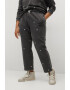 VIOLETA BY MANGO Pantaloni jogger cu broderii Franklin - Pled.ro