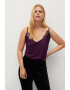 VIOLETA BY MANGO Top cu detalii brodate Lenci - Pled.ro