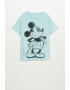 VIOLETA BY MANGO Tricou de bumbac organic cu design Mickey Mouse - Pled.ro