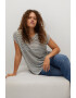 VIOLETA BY MANGO Tricou de in in dungi Broadway - Pled.ro