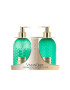 Vivian Gray Set Sapun lichid Unisex Gemstone Green Lemongrass and Bergamota 300 ml + Crema de maini 300 ml - Pled.ro