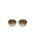 VOGUE EYEWEAR Ochelari de soare hexagonali cu lentile in degrade - Pled.ro