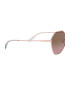 VOGUE EYEWEAR Ochelari de soare hexagonali cu rama metalica - Pled.ro