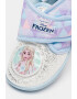 Walt Disney Pantofi cu inchidere velcro lumini LED si imprimeu Frozen - Pled.ro