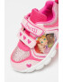 Walt Disney Pantofi sport cu lumini LED inchidere velcro si imprimeu cu printese Disney - Pled.ro