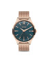 Wesse Ceas barbatesc model WWG202204 verde curea rose gold mecanism quartz 3 ATM - Pled.ro