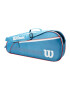 Wilson Geanta Junior 3 rachete Albastru/Rosu/Alb - Pled.ro