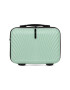 Wings Geanta cosmetice Swan ABS 34 x 28.5 x 15 cm verde deschis - Pled.ro