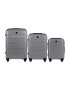 Wings Set 3 trolere cabina Gannet ABS+ gri - Pled.ro