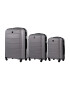 Wings Set 3 trolere cabina Gannet ABS+ gri - Pled.ro