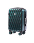 Wings Troler Cabina PC 190 - 55 cm 4 Roti Duble Cifru TSA Policarbonat Verde inchis - Pled.ro