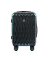 Wings Troler Cabina PC 190 - 55 cm 4 Roti Duble Cifru TSA Policarbonat Verde inchis - Pled.ro