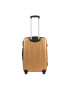 Wings Troler Mediu FALCON ABS 4 Roti 66 cm Gold - Pled.ro