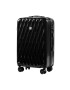 Wings Troler Mediu PC 190 - 66 cm 4 Roti Duble Cifru TSA Policarbonat Negru - Pled.ro