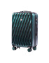 Wings Troler Mediu PC 190 - 66 cm 4 Roti Duble Cifru TSA Policarbonat Verde inchis - Pled.ro