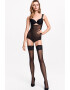 Wolford Dres cu banda cu insertii de dantela - 20 DEN - Pled.ro