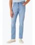 Wrangler Blugi barbati Larston cu croiala Slim Fit din bumbac albastru deschis - Pled.ro