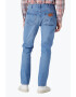 Wrangler Blugi barbati Larston cu croiala Slim fit talie medie si aspect decolorat albastru 60564 - Pled.ro