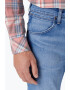 Wrangler Blugi barbati Larston cu croiala Slim fit talie medie si aspect decolorat albastru 60564 - Pled.ro