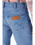 Wrangler Blugi barbati Larston cu croiala Slim fit talie medie si aspect decolorat albastru 60564 - Pled.ro