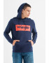 Wrangler Hanorac cu imprimeu logo si buzunar kangaroo - Pled.ro