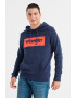 Wrangler Hanorac cu imprimeu logo si buzunar kangaroo - Pled.ro