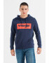 Wrangler Hanorac cu imprimeu logo si buzunar kangaroo - Pled.ro