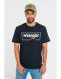 Wrangler Tricou regular fit cu imprimeu logo - Pled.ro