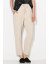 Zee Lane Collection Pantaloni crop bej - Pled.ro