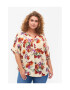 ZIZZI Bluza dama 82073 Viscoza Ecru - Pled.ro