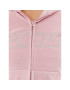 2005 Bluză Velour Zip Hoodie Roz Regular Fit - Pled.ro