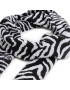 2005 Fular Striped Scarf Negru - Pled.ro