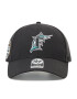 47 Brand Șapcă Miami Marlins Mlb BCWS-SUMVP28WBP-BK03 Negru - Pled.ro