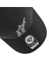 47 Brand Șapcă Miami Marlins Mlb BCWS-SUMVP28WBP-BK03 Negru - Pled.ro