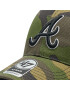 47 Brand Șapcă MLB Atlanta Braves Branson Trucker B-CBRAN01GWP-CMB Verde - Pled.ro