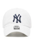 47 Brand Șapcă New York Yankees 47 Clean Up B-RGW17GWS-WHA Alb - Pled.ro